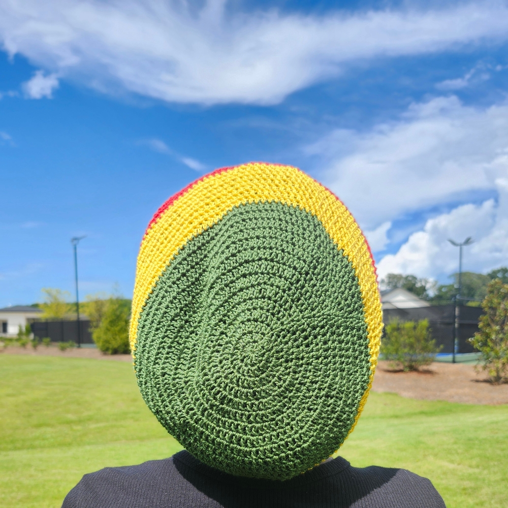 Crochet Rasta/Dread Tam NWOT - Picture 2 of 3